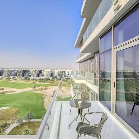 Sunlit Studio At Golf Promenade 2A Damac Hills By Deluxe Holiday Homes Dubai Exterior photo