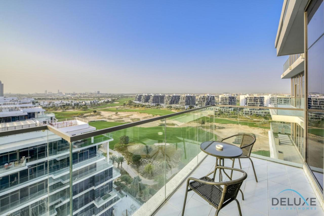 Sunlit Studio At Golf Promenade 2A Damac Hills By Deluxe Holiday Homes Dubai Exterior photo