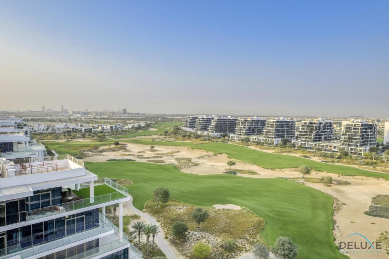 Sunlit Studio At Golf Promenade 2A Damac Hills By Deluxe Holiday Homes Dubai Exterior photo