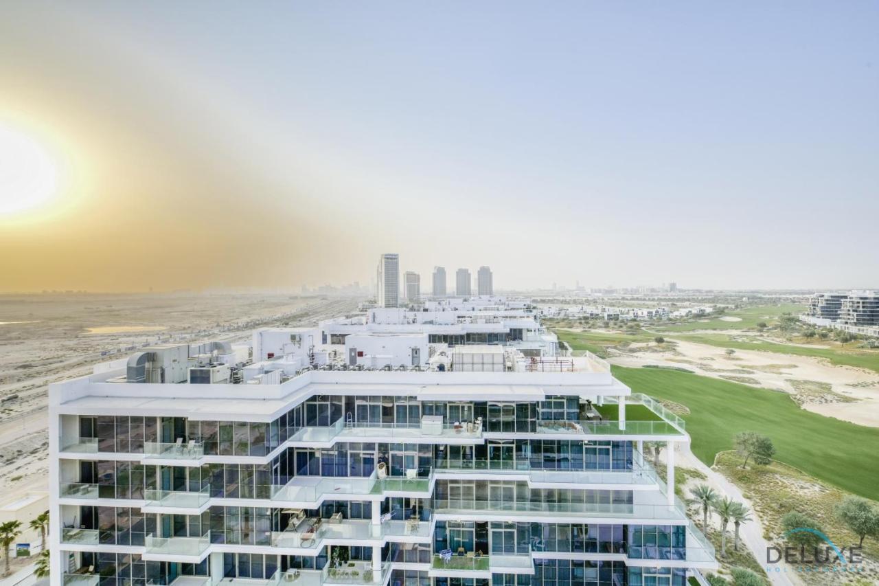 Sunlit Studio At Golf Promenade 2A Damac Hills By Deluxe Holiday Homes Dubai Exterior photo