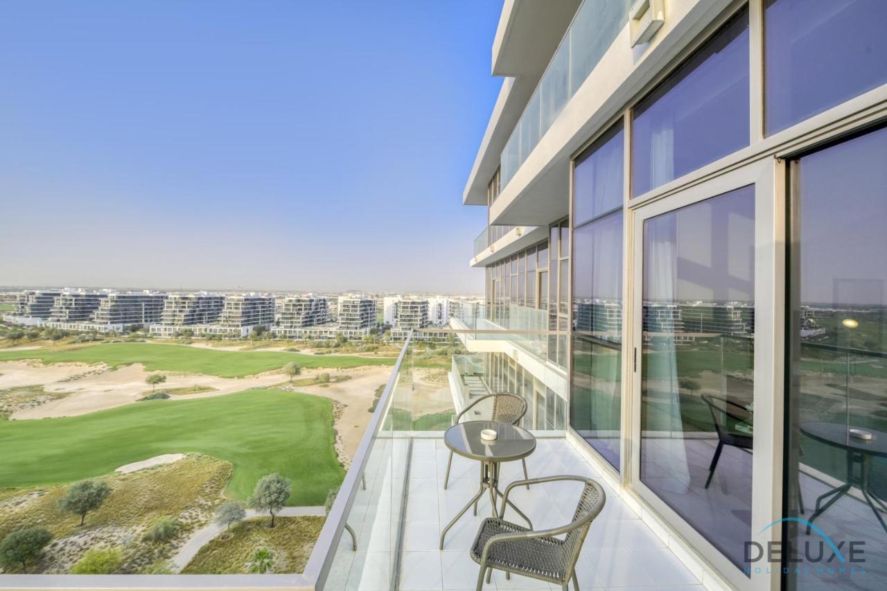 Sunlit Studio At Golf Promenade 2A Damac Hills By Deluxe Holiday Homes Dubai Exterior photo