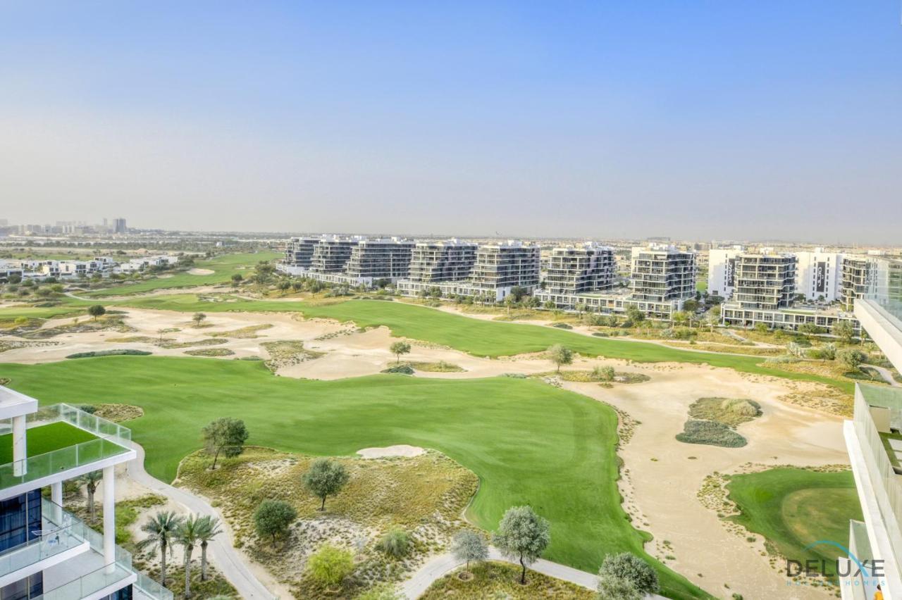 Sunlit Studio At Golf Promenade 2A Damac Hills By Deluxe Holiday Homes Dubai Exterior photo