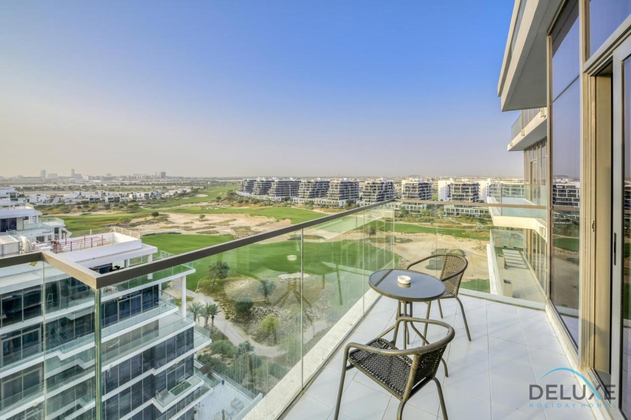 Sunlit Studio At Golf Promenade 2A Damac Hills By Deluxe Holiday Homes Dubai Exterior photo