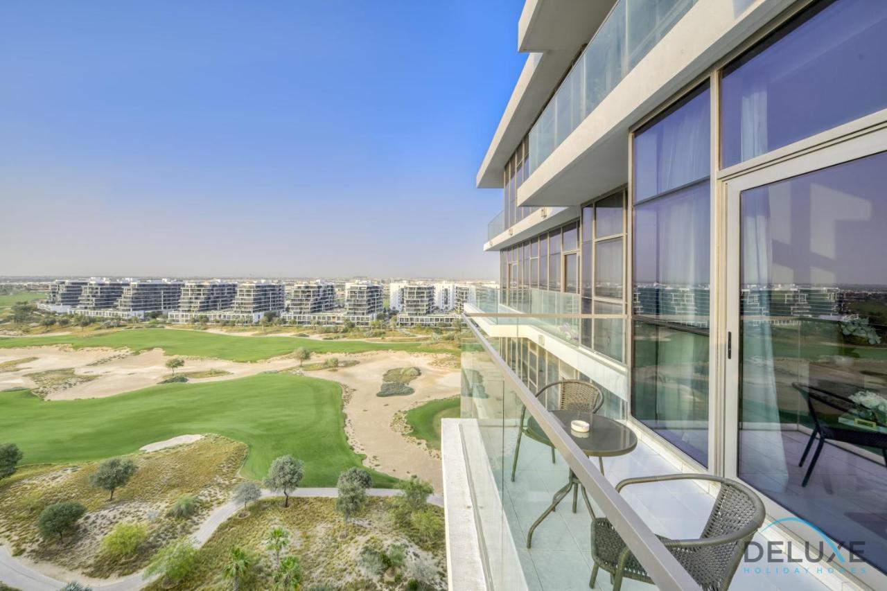 Sunlit Studio At Golf Promenade 2A Damac Hills By Deluxe Holiday Homes Dubai Exterior photo