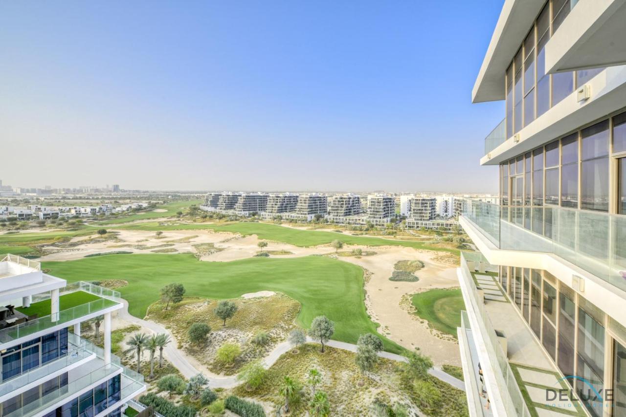 Sunlit Studio At Golf Promenade 2A Damac Hills By Deluxe Holiday Homes Dubai Exterior photo