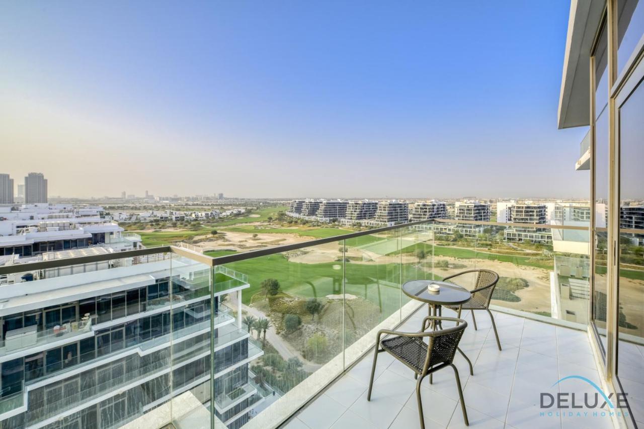 Sunlit Studio At Golf Promenade 2A Damac Hills By Deluxe Holiday Homes Dubai Exterior photo