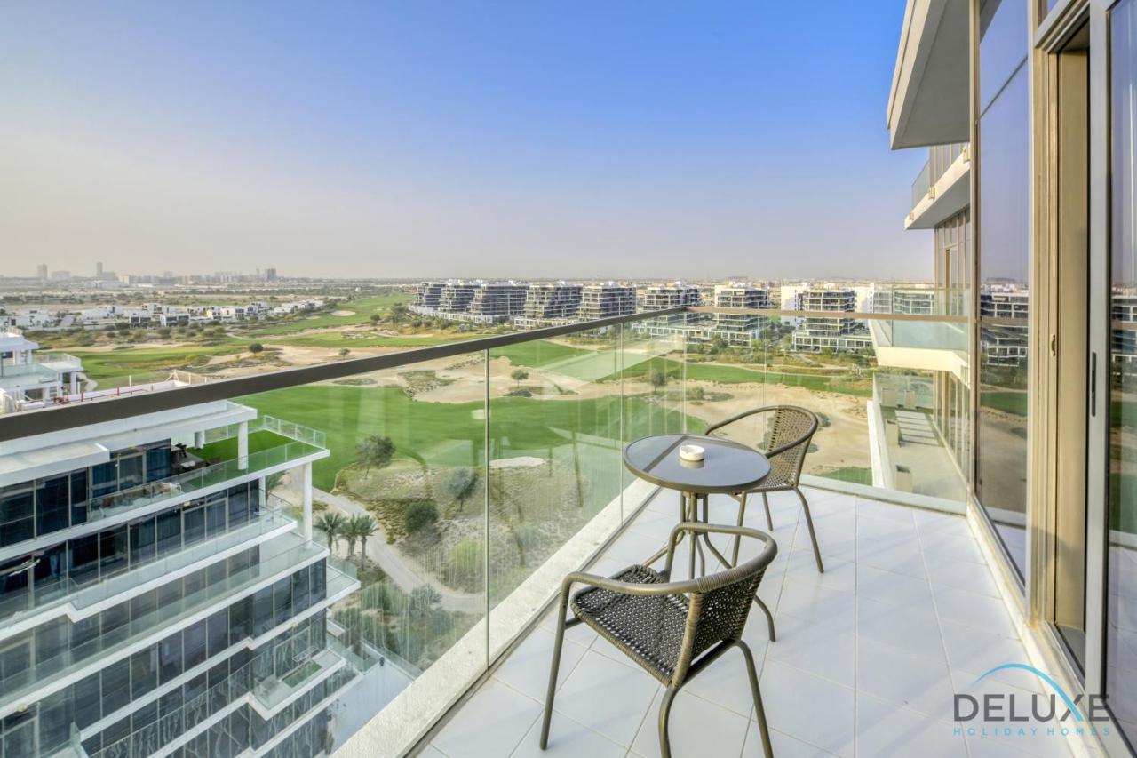 Sunlit Studio At Golf Promenade 2A Damac Hills By Deluxe Holiday Homes Dubai Exterior photo